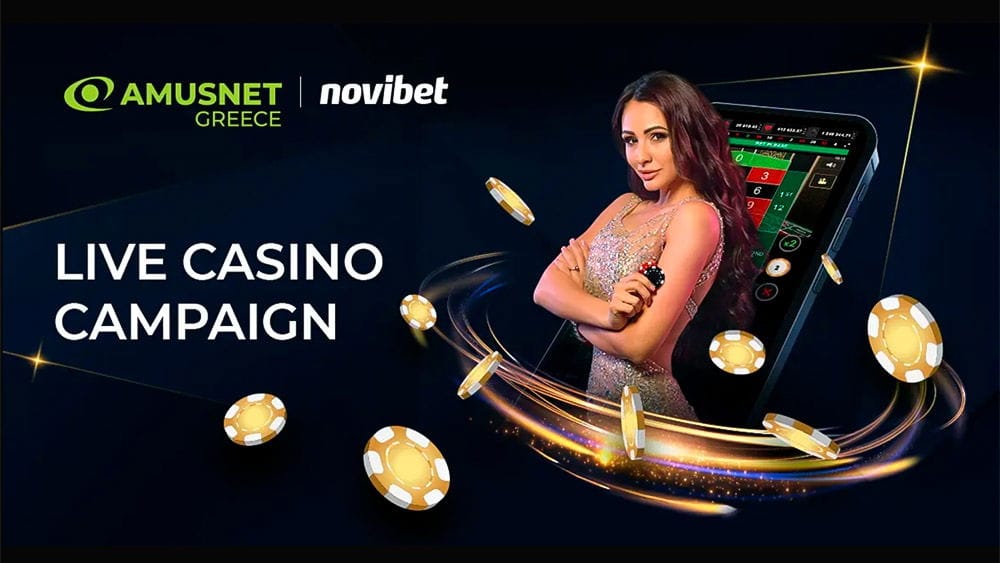Amusnet launches a marketing campaign with Novibet to strengthen its Live Casino portfolio in Greece.