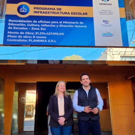 Argentina: Works Progress for the Reopening of the Former Casino Building in San Rafael, Mendoza