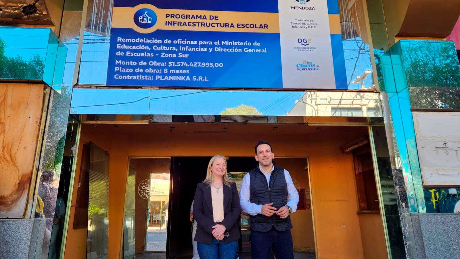 Argentina: Works Progress for the Reopening of the Former Casino Building in San Rafael, Mendoza