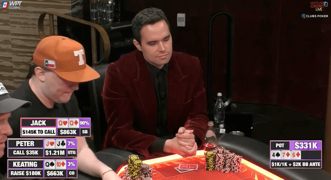Bluff of Alan Keating goes wrong in the $ 1.9 million pot