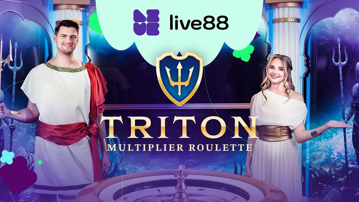 Live88 Dives into Underwater Adventure with Triton Multiplier Roulette
