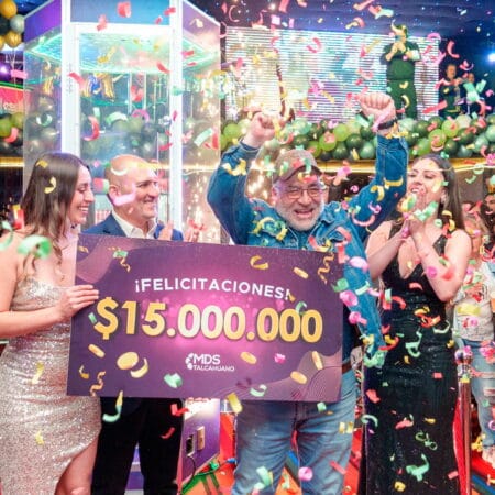 Marina Del Sol Talcahuano Casino Celebrated its 16th Anniversary with a Million-Dollar Draw.