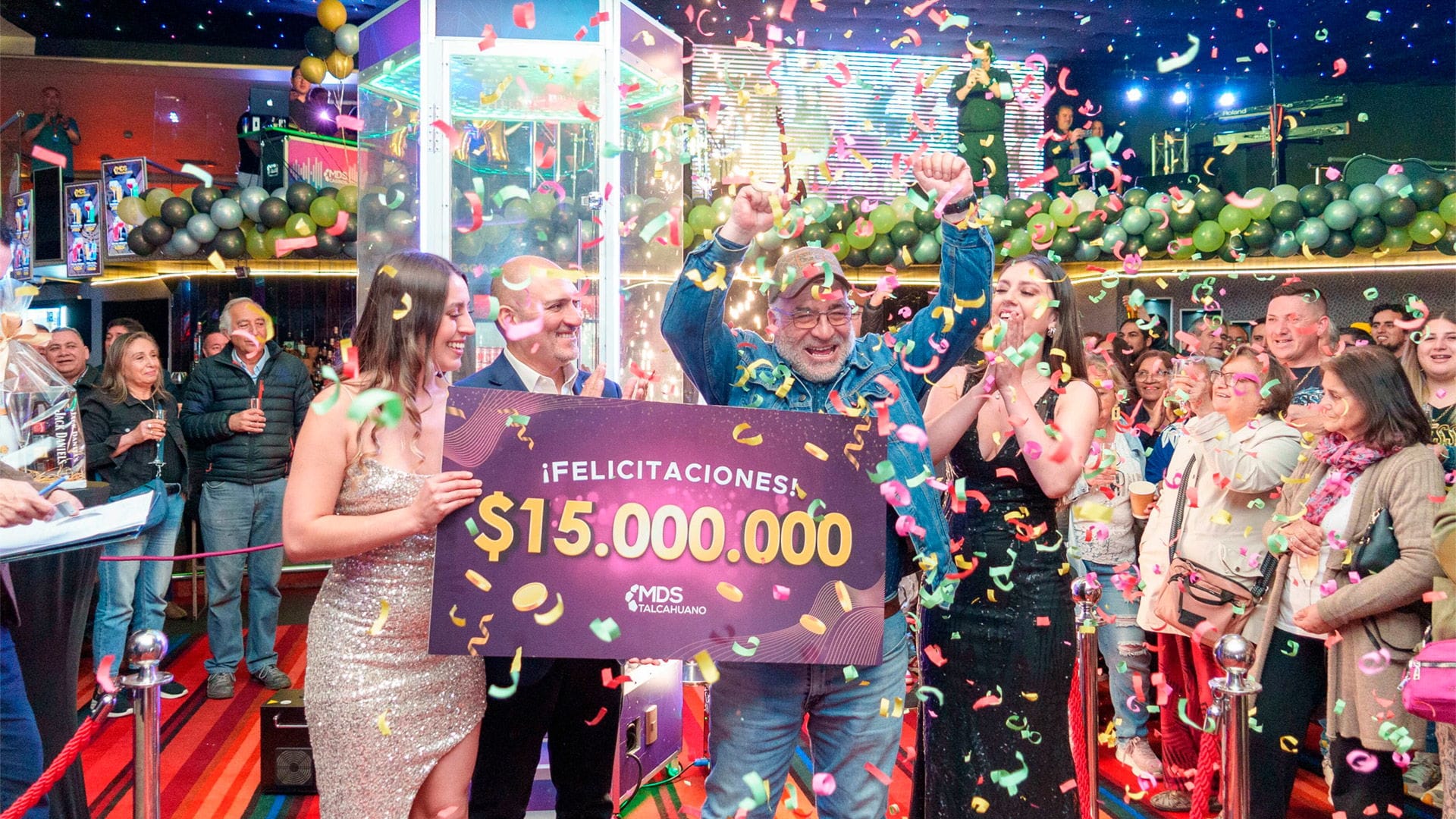 Marina Del Sol Talcahuano Casino Celebrated its 16th Anniversary with a Million-Dollar Draw.