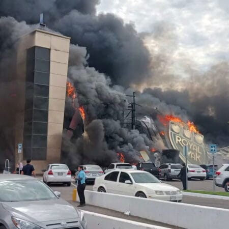 Mexico: Codere casino in Culiacan caught fire.
