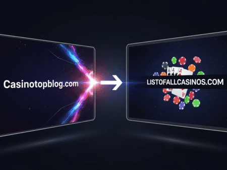Casinotopblog.com Becomes Listofallcasinos.com: A New Chapter Begins