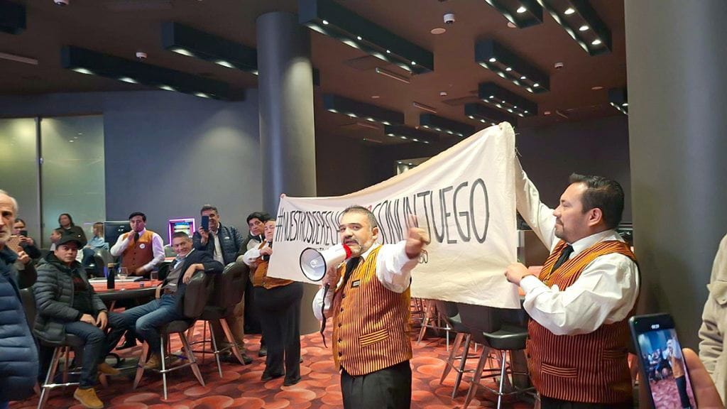 Chile: Enjoy Coquimbo Workers Protest During Casino Operating Hours
