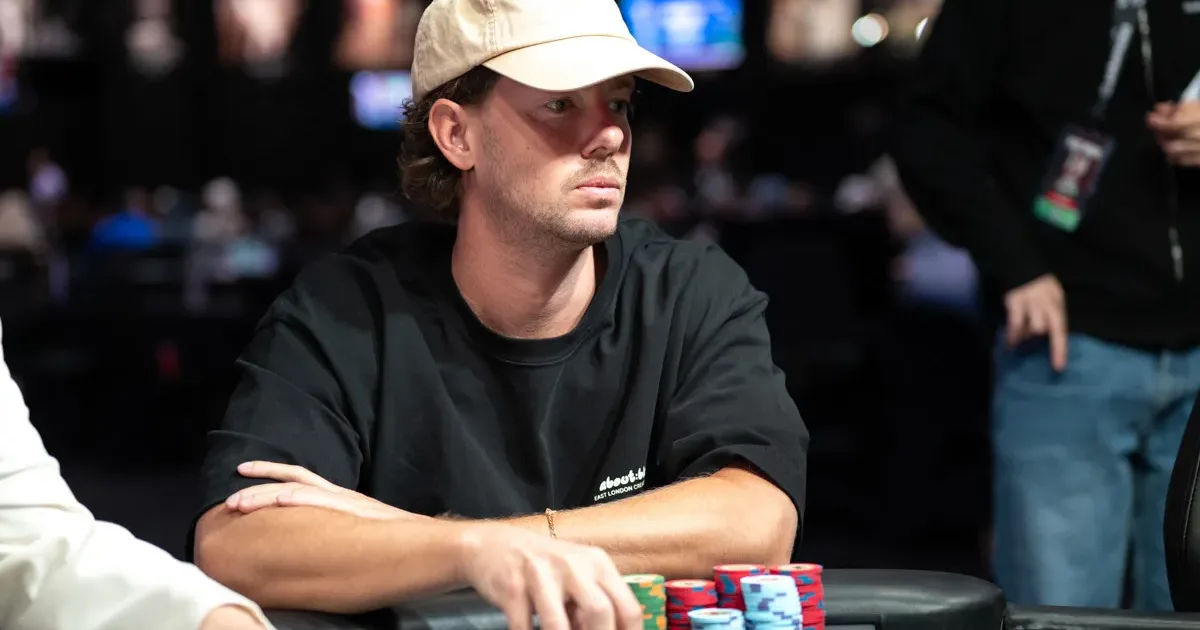 Dirk Gerritse 8th in $50K PO High Roller at 2025 WSOP