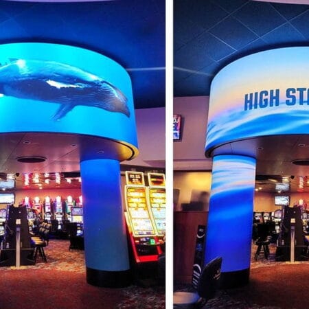 JCM Global Installs Digital Signage at Oregon’s Chinook Winds Casino Resort