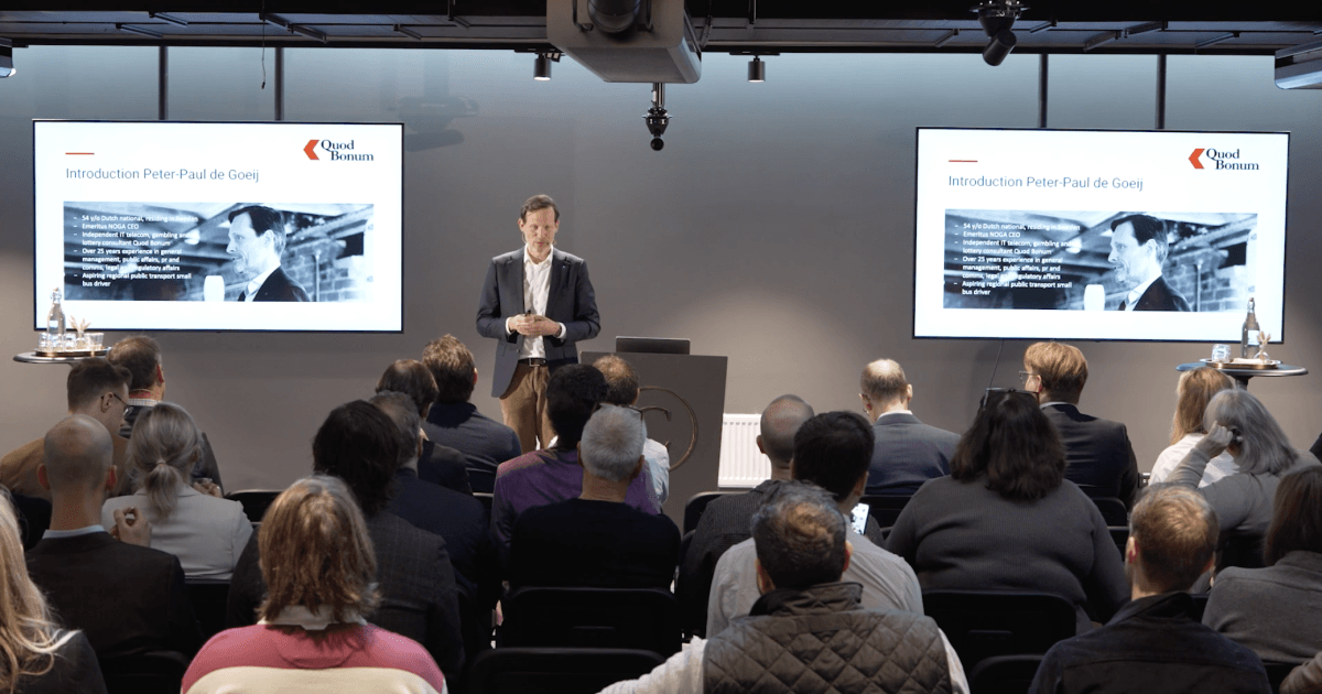 Peter-Paul de Goeij to Speak at BOS About the Dutch Market